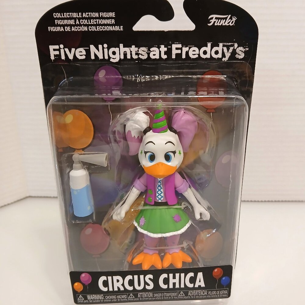FUNKO FIVE NIGHTS AT FREDDY'S FNAF 5" CIRCUS CHICA VINYL ACTION FIGURE